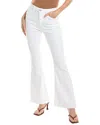 HUDSON HUDSON JEANS HOLLY SPRING WHITE HIGH-RISE FLARE BOOTCUT JEAN