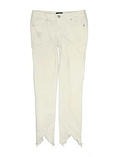 Pre-owned Hudson Kids' Jeans In Ivory