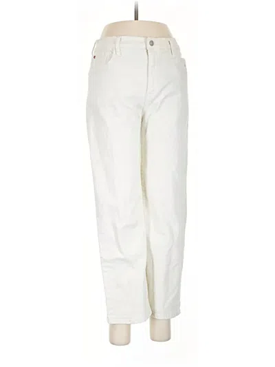 Pre-owned Hudson Jeans In Ivory