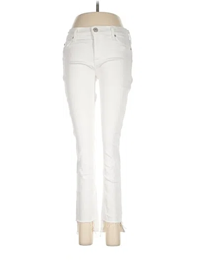 Pre-owned Hudson Jeans In Ivory