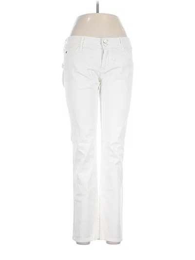 Pre-owned Hudson Jeans In Ivory