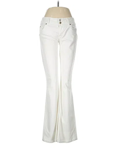 Pre-owned Hudson Jeans In Ivory