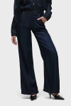 Hudson Jeans James High-rise Wide Leg Pant In Blue