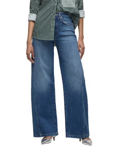 Hudson Jeans James High-rise Wide Leg Jean In Brown