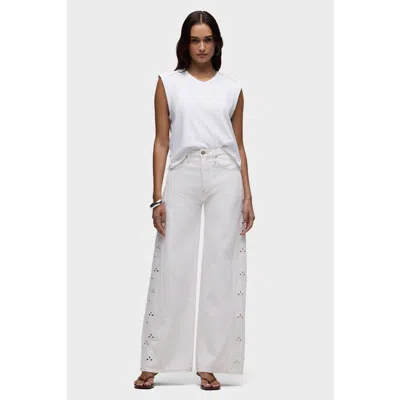 Hudson Jeans James Wide Leg In White