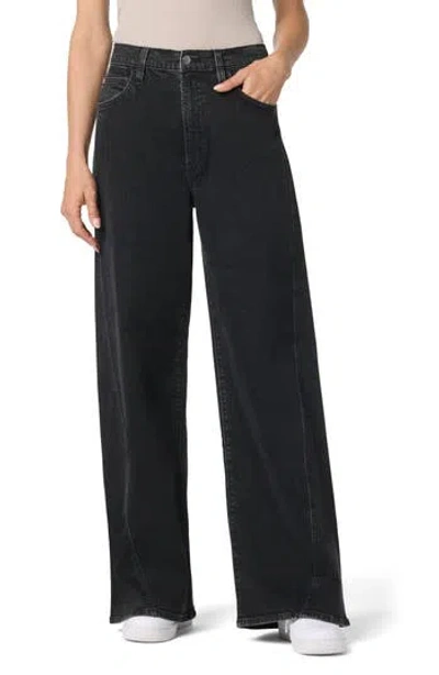 Hudson Jeans Jamie Forward Seam High Waist Wide Leg Jeans