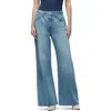 Hudson Jeans Jodie High Waist Super Wide Leg Jeans In Blue