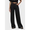 Hudson Jodie High Rise Wide Leg Jeans In Black
