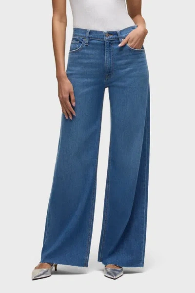 Hudson Jodie Loose Fit Wide Leg Jeans In Canyon Spring