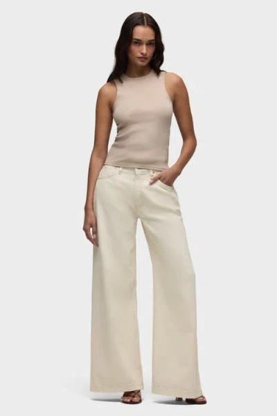 Hudson Jeans Jodie Loose Wide Leg In White