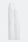 Hudson Jeans Jodie Wide Leg Full Length Trouser In White