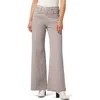 Hudson Jeans Jodie Coated Moonrock Wide Leg Jean In Coated Moonrock