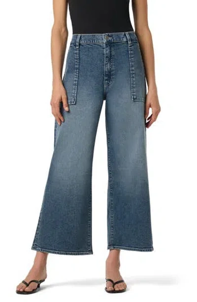 Hudson Jeans Jolene High Waist Wide Leg Jeans In Blue