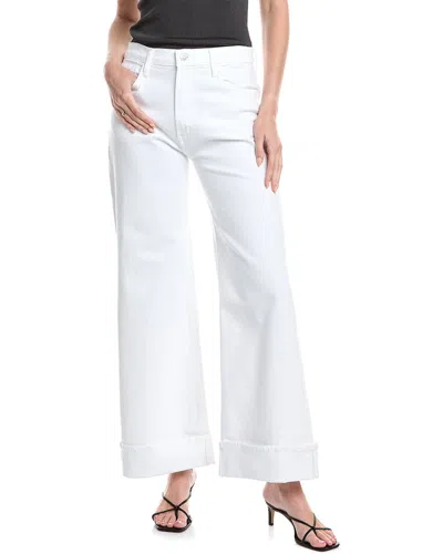 Hudson Jeans Jolene White Wide Leg Jean