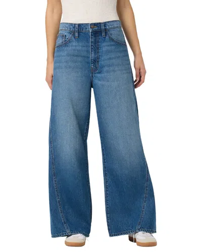 Hudson Jeans Jolene Wide Leg Jean In Multi