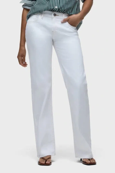 Hudson Jeans Kelli Loose Straight In White