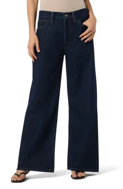 Hudson Jeans Low Rise Relaxed Wide Leg Jeans In Blue