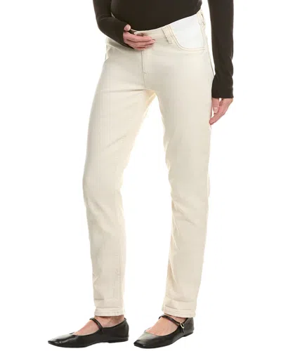 Hudson Jeans Maternity Lana Egret The Boyfriend Jean In Neutral