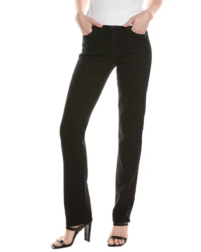 Hudson Jeans Nico Mid-rise Black Straight Jean