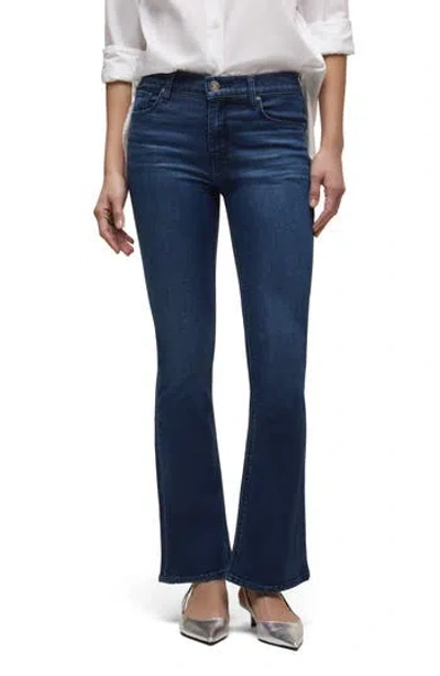 Hudson Jeans Nico Mid-rise Bootcut Jeans In Blue