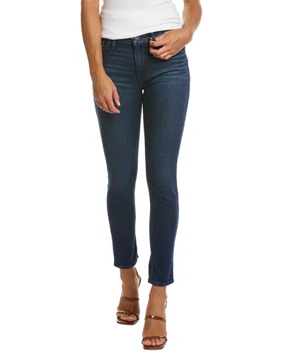Hudson Jeans Nico Mid-rise Fossil Super Skinny Jean In Blue