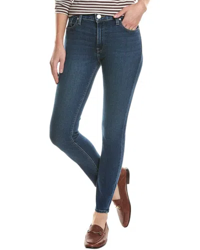 Hudson Jeans Nico Mid-rise Obsess Super Skinny Ankle Jean In Blue