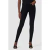 Hudson Jeans Nico Mid-rise Super Skinny In Black