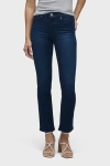 Hudson Jeans Nico Mid-rise Super Skinny Ankle In Blue