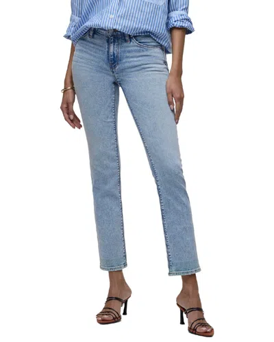 Hudson Jeans Nico Mid-rise Straight Ankle Jean In Blue