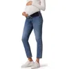 Hudson Nico Maternity Straight Ankle Jeans In Head Over Heels