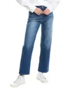 Hudson Jeans Noa Jupiter High-rise Straight Jean In Blue