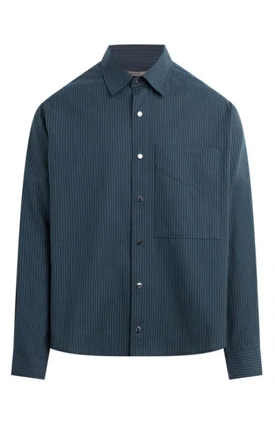 Hudson Jeans Oversized Button-up Shirt In Winfield