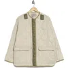 Hudson Jeans Oversized Liner Jacket In Natural