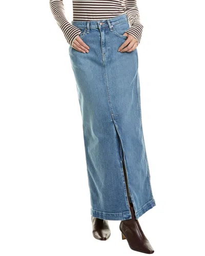 HUDSON HUDSON JEANS RECONSTRUCTED MAXI SKIRT