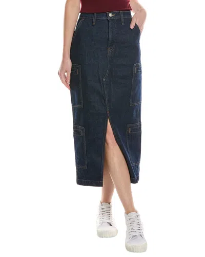 Hudson Jeans Reconstructed Skirt In Blue
