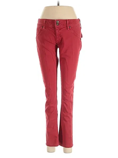 Pre-owned Hudson Jeans In Red