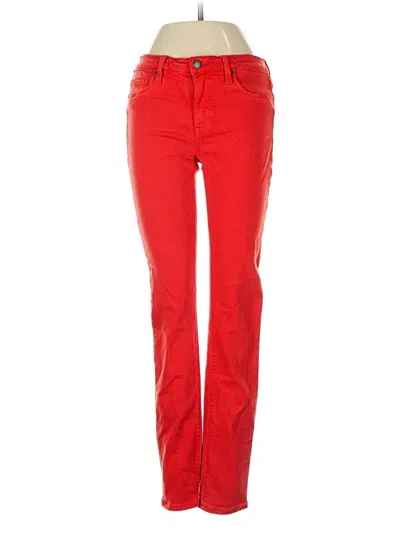 Pre-owned Hudson Jeans In Red