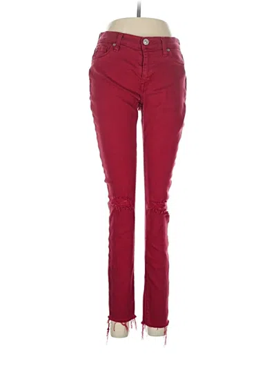 Pre-owned Hudson Jeans In Red