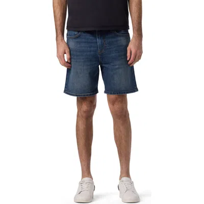 Hudson Jeans Relaxed Denim Shorts In Blue