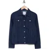 Hudson Jeans Stripe Denim Jacket In Winona