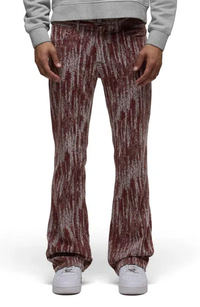 Hudson Jeans Rigid Walker Kick Flare Jeans In Brown