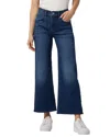 Hudson Jeans Rosalie Aurora Wide Leg Ankle Jean In Blue