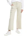 Hudson Jeans Rosalie Cement High-rise Wide Leg Cargo Jean In Grey
