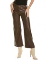 Hudson Jeans Rosalie Chocolate Truffle High-rise Wide Leg Jean In Brown