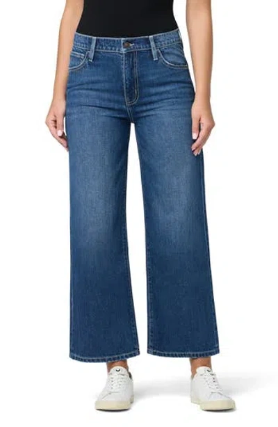 Hudson Jeans Rosalie High Waist Ankle Wide Leg Jeans In Blue