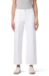 Hudson Jeans Rosalie High Waist Crop Wide Leg Jeans In White