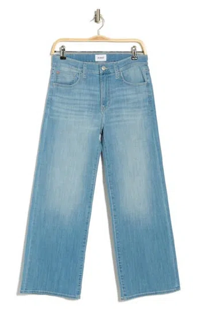 Hudson Jeans Rosalie High Waist Wide Leg Jeans In Luna