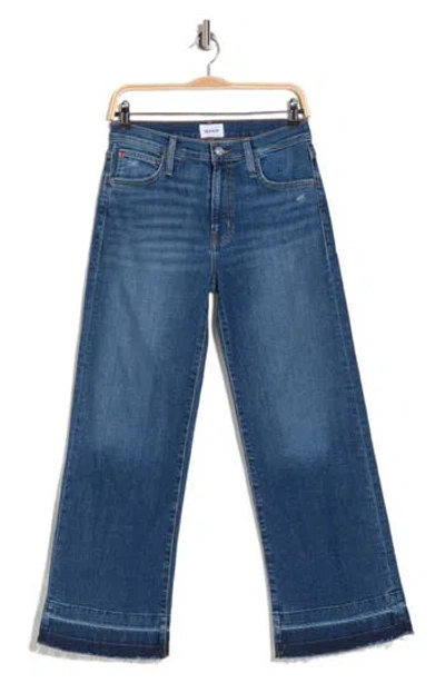 Hudson Jeans Rosalie High Waist Wide Leg Jeans In Blue