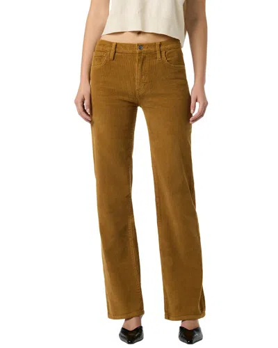 Hudson Jeans Rosalie High-rise Wide Leg Pant In Brown