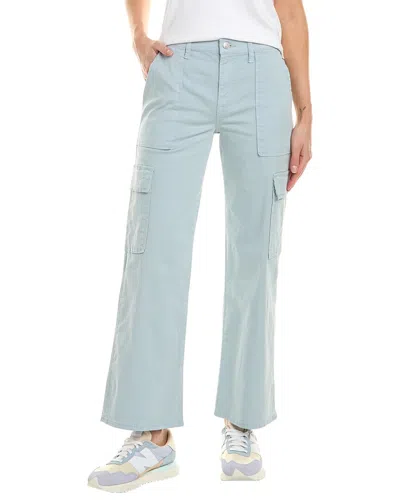 HUDSON HUDSON JEANS ROSALIE LIGHT GREY HIGH-RISE WIDE LEG JEAN